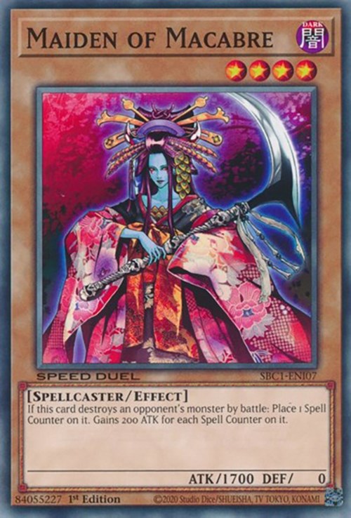 Maiden of Macabre [SBC1-ENI07] Common | Odin's Place