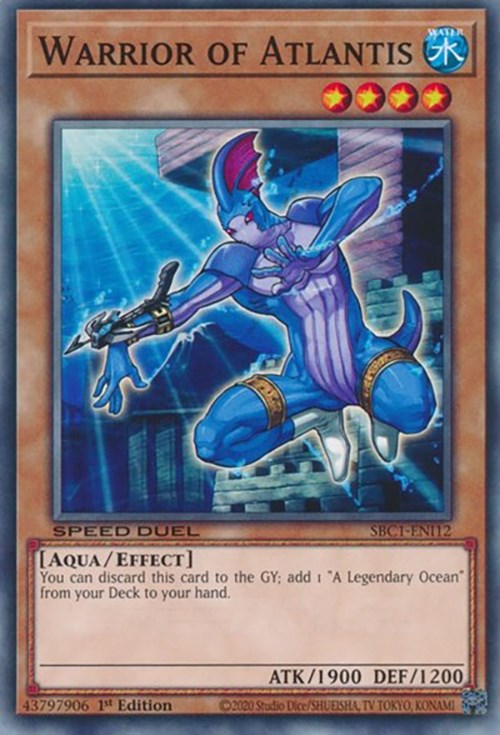 Warrior of Atlantis [SBC1-ENI12] Common | Odin's Place
