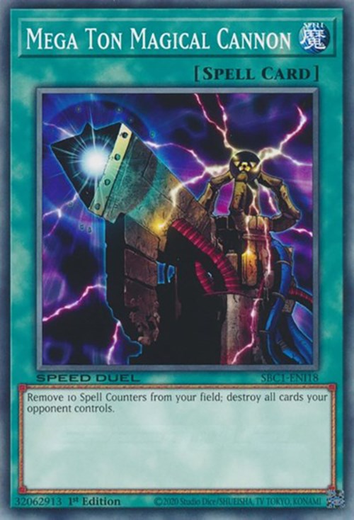 Mega Ton Magical Cannon [SBC1-ENI18] Common | Odin's Place