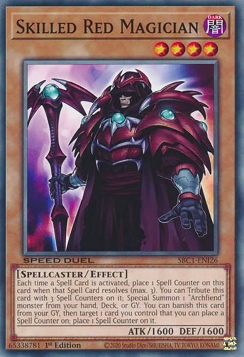 Skilled Red Magician [SBC1-ENI26] Common | Odin's Place