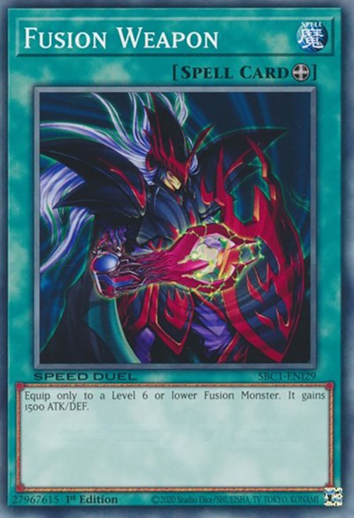 Fusion Weapon [SBC1-ENI29] Common | Odin's Place