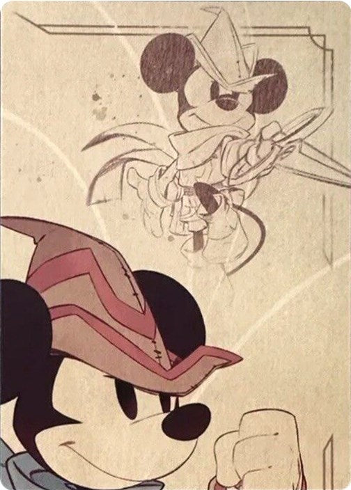 Mickey Mouse - Brave Little Tailor Puzzle Insert (Top Right) [The First Chapter] | Odin's Place