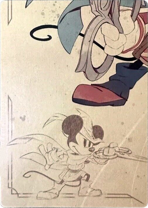 Mickey Mouse - Brave Little Tailor Puzzle Insert (Bottom Left) [The First Chapter] | Odin's Place