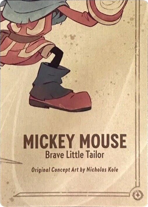Mickey Mouse - Brave Little Tailor Puzzle Insert (Bottom Right) [The First Chapter] | Odin's Place