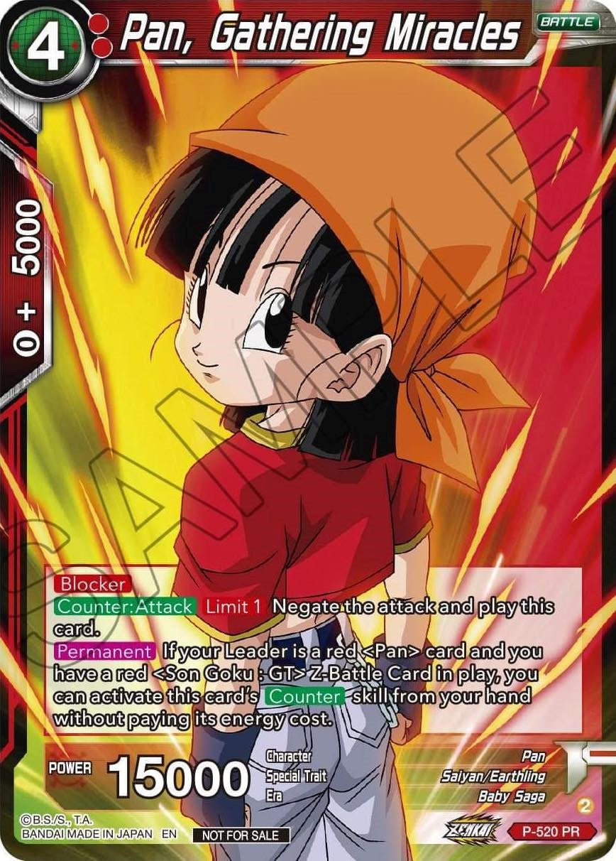 Pan, Gathering Miracles (Zenkai Series Tournament Pack Vol.5) (P-520) [Tournament Promotion Cards] | Odin's Place
