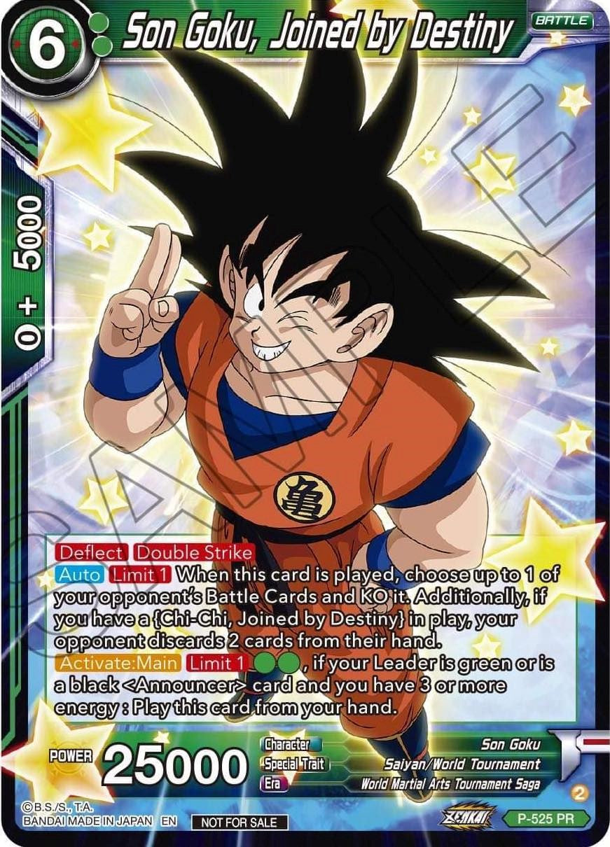 Son Goku, Joined by Destiny (Zenkai Series Tournament Pack Vol.5) (P-525) [Tournament Promotion Cards] | Odin's Place