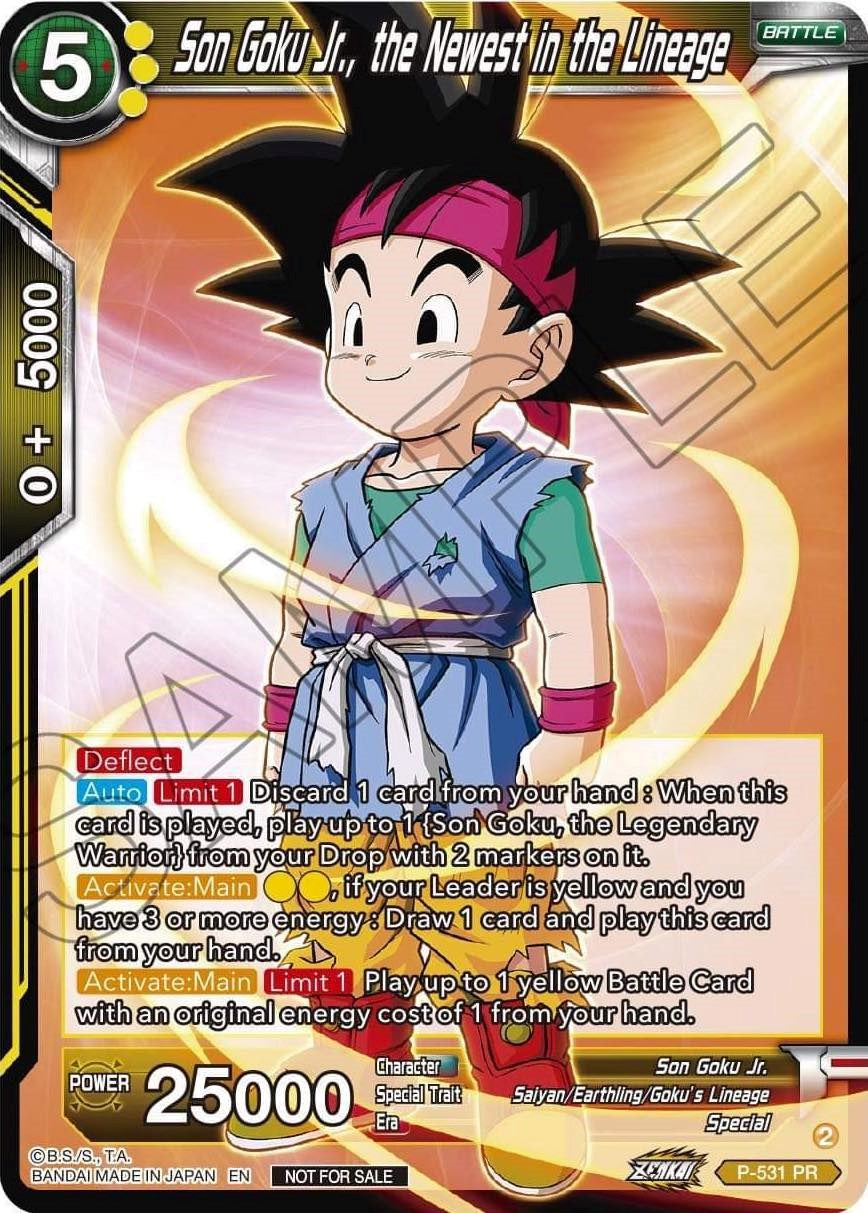 Son Goku Jr., the Newest in the Lineage (Zenkai Series Tournament Pack Vol.5) (P-531) [Tournament Promotion Cards] | Odin's Place