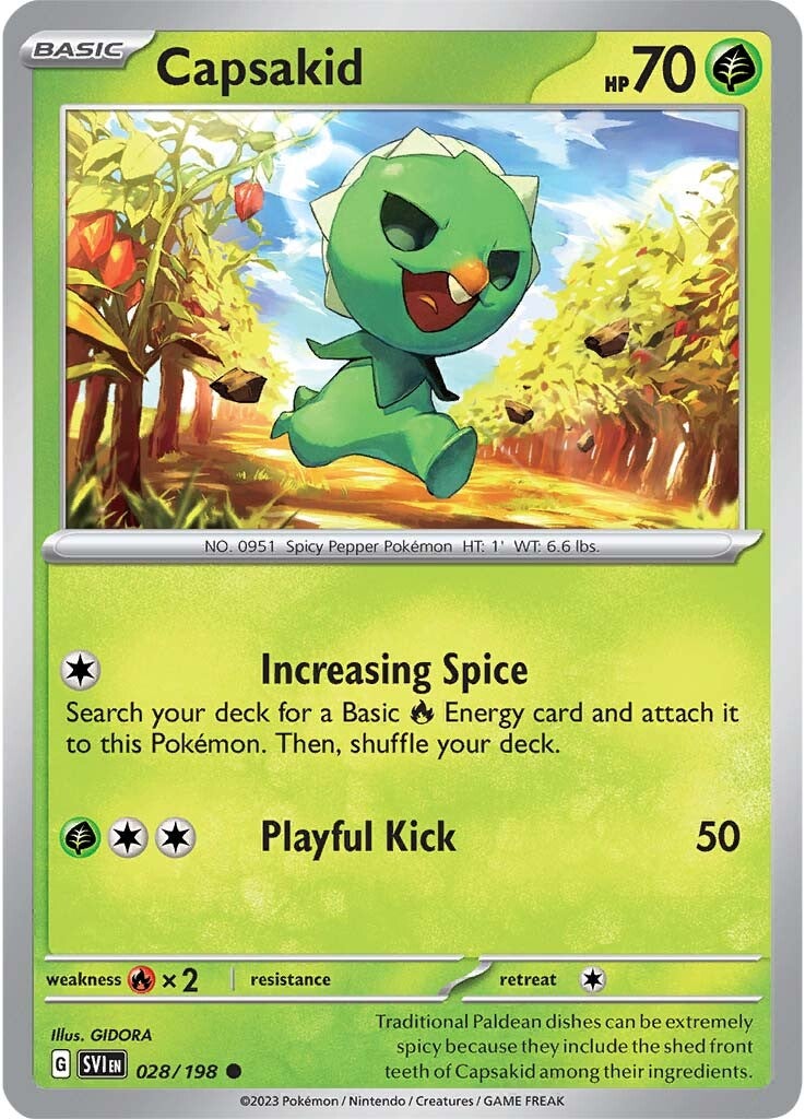 Capsakid (028/198) [Scarlet & Violet: Base Set] | Odin's Place