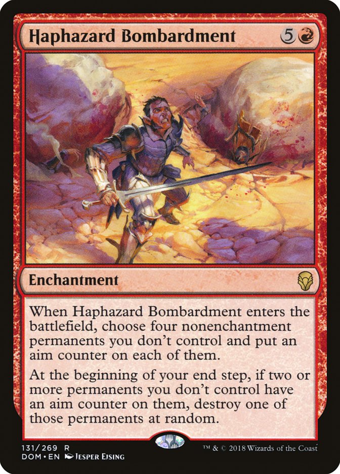 Haphazard Bombardment (131) [Dominaria] | Odin's Place