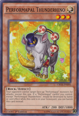 Performapal Thunderhino [CROS-EN096] Common | Odin's Place