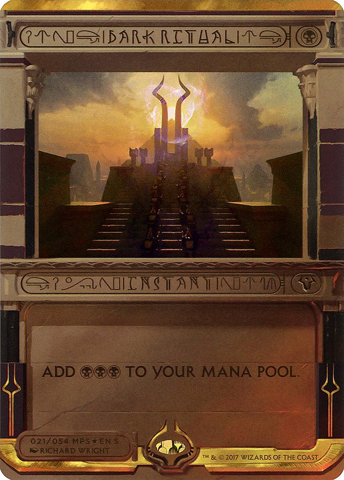 Dark Ritual (21) (Invocation) [Amonkhet Invocations] | Odin's Place