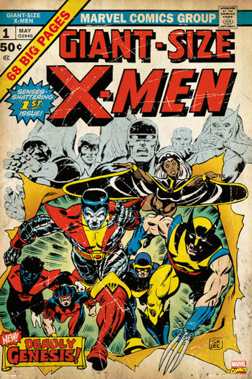 Poster: Giant Size X-Men | Odin's Place