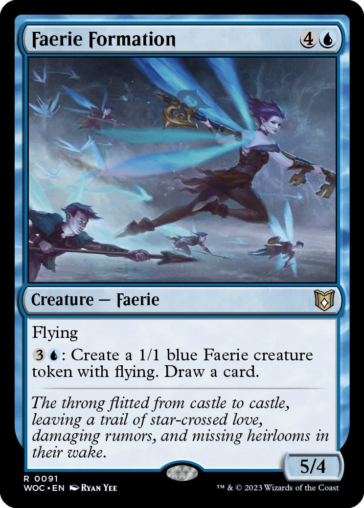 Faerie Formation [Wilds of Eldraine Commander] | Odin's Place