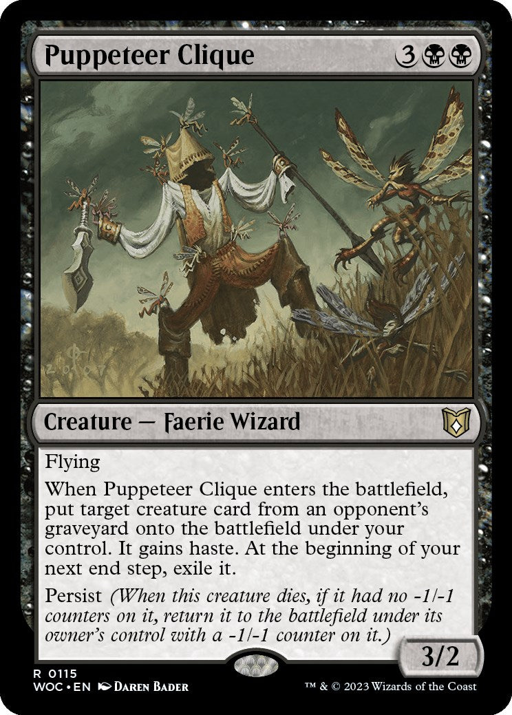 Puppeteer Clique [Wilds of Eldraine Commander] | Odin's Place