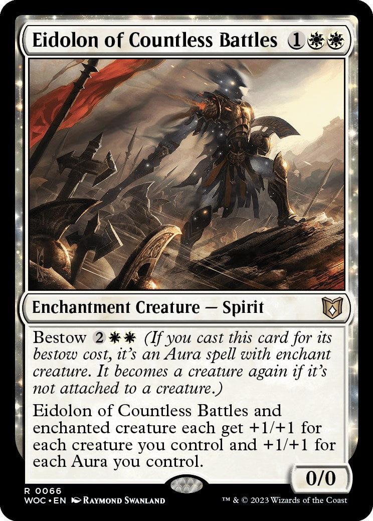 Eidolon of Countless Battles [Wilds of Eldraine Commander] | Odin's Place