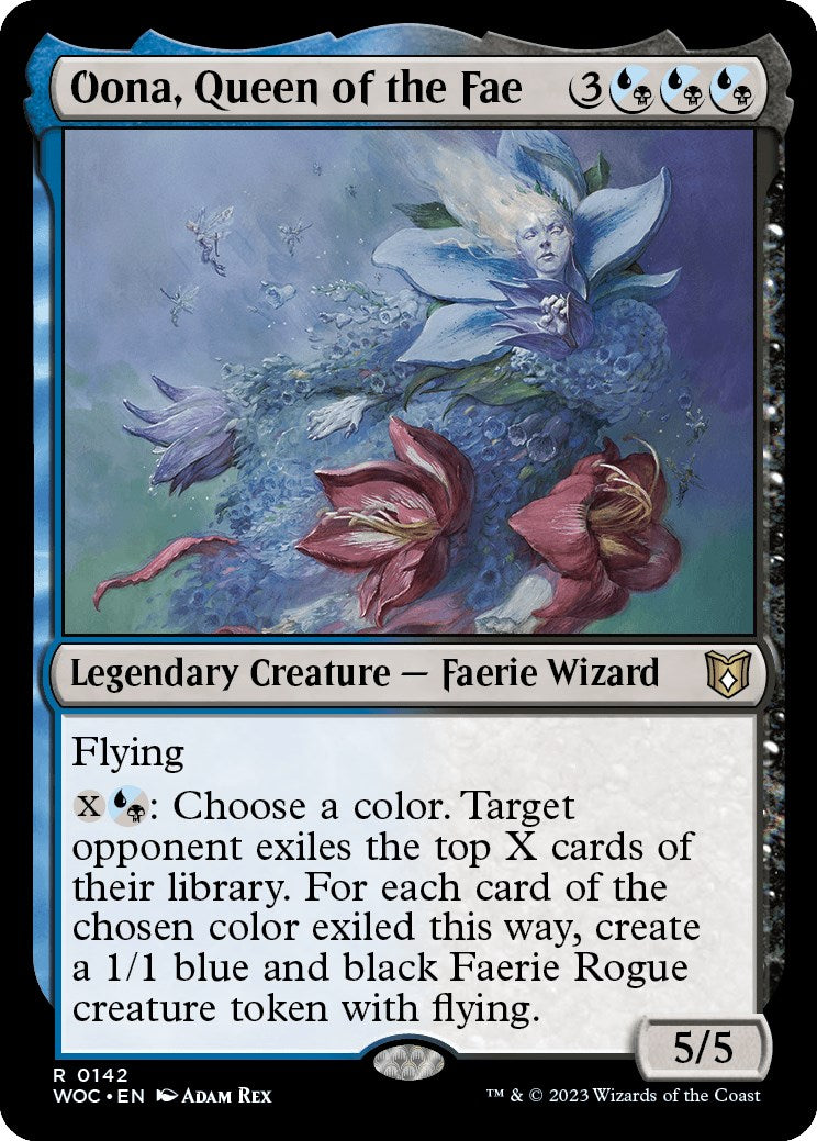 Oona, Queen of the Fae [Wilds of Eldraine Commander] | Odin's Place