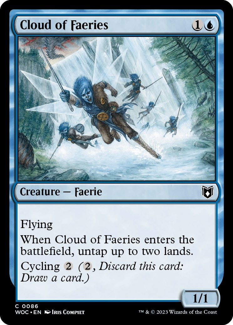 Cloud of Faeries [Wilds of Eldraine Commander] | Odin's Place