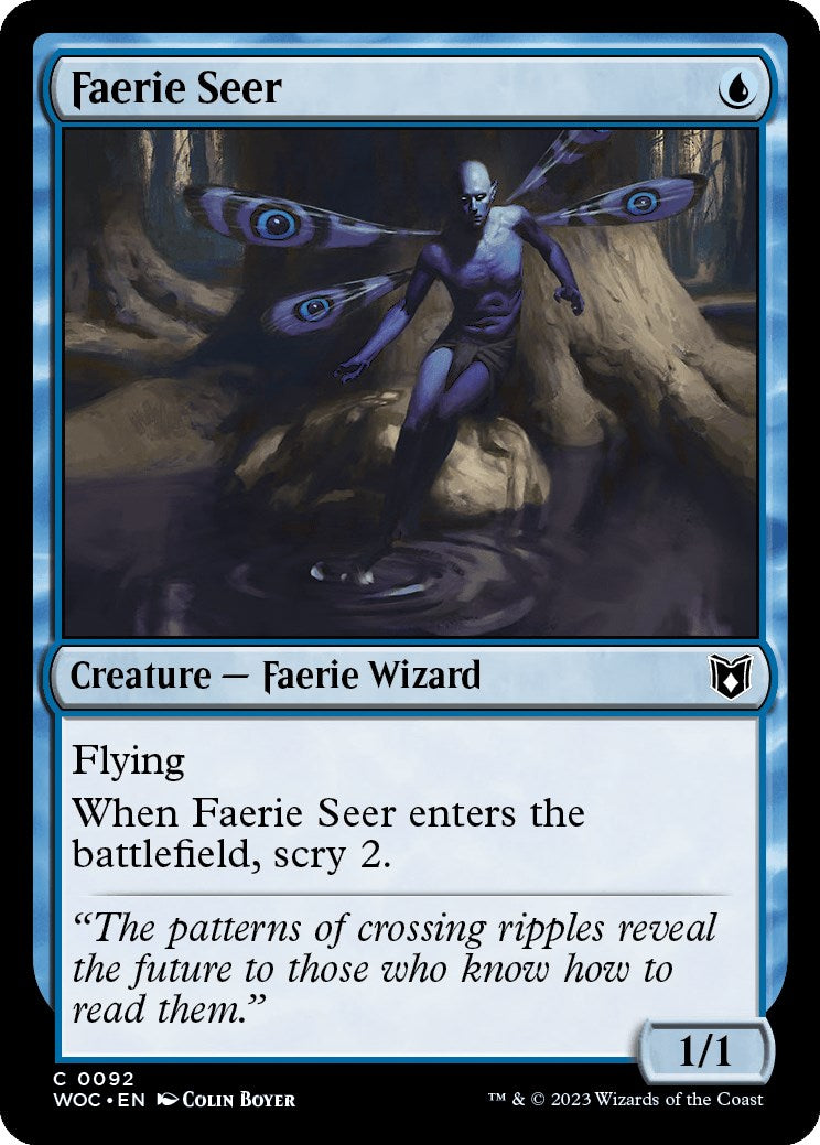 Faerie Seer [Wilds of Eldraine Commander] | Odin's Place