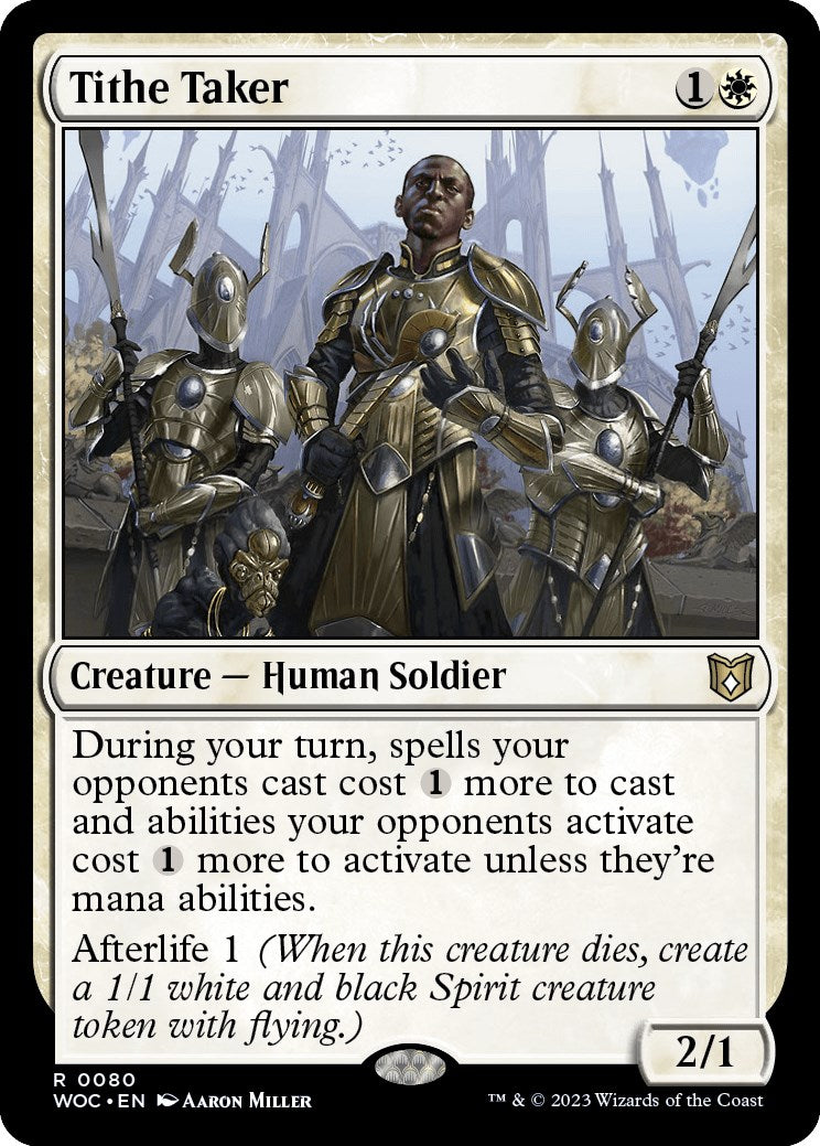 Tithe Taker [Wilds of Eldraine Commander] | Odin's Place