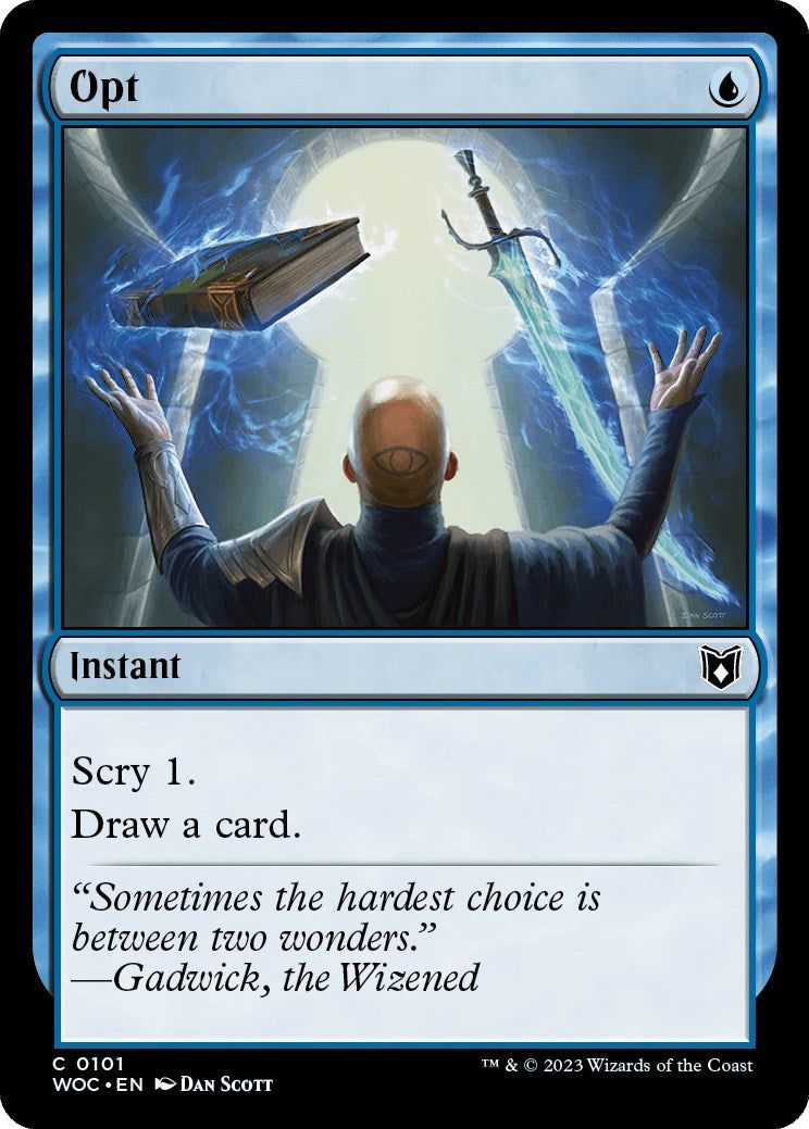 Opt [Wilds of Eldraine Commander] | Odin's Place