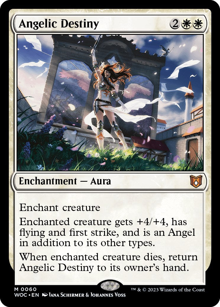 Angelic Destiny [Wilds of Eldraine Commander] | Odin's Place