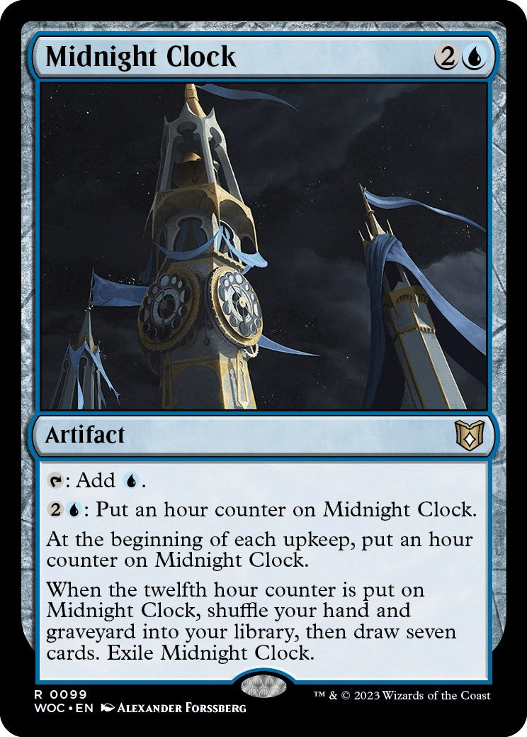 Midnight Clock [Wilds of Eldraine Commander] | Odin's Place