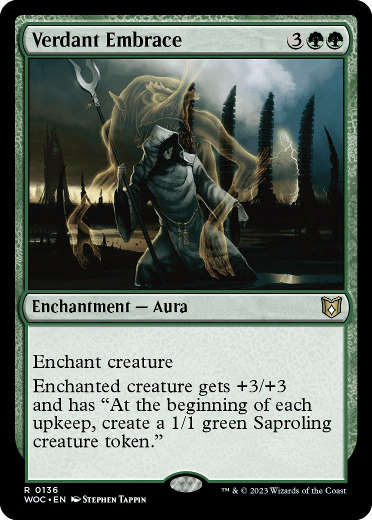 Verdant Embrace [Wilds of Eldraine Commander] | Odin's Place