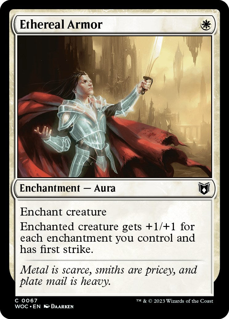 Ethereal Armor [Wilds of Eldraine Commander] | Odin's Place
