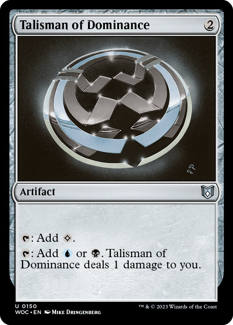 Talisman of Dominance [Wilds of Eldraine Commander] | Odin's Place