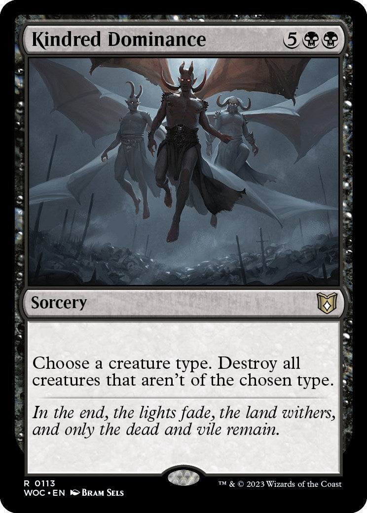 Kindred Dominance [Wilds of Eldraine Commander] | Odin's Place