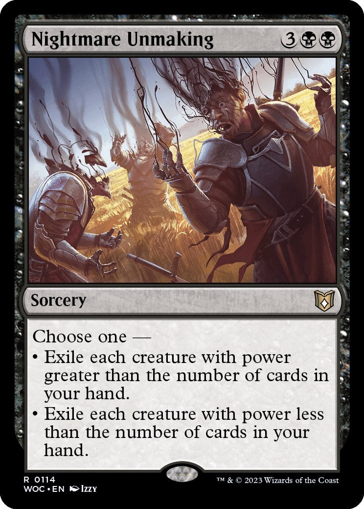 Nightmare Unmaking [Wilds of Eldraine Commander] | Odin's Place