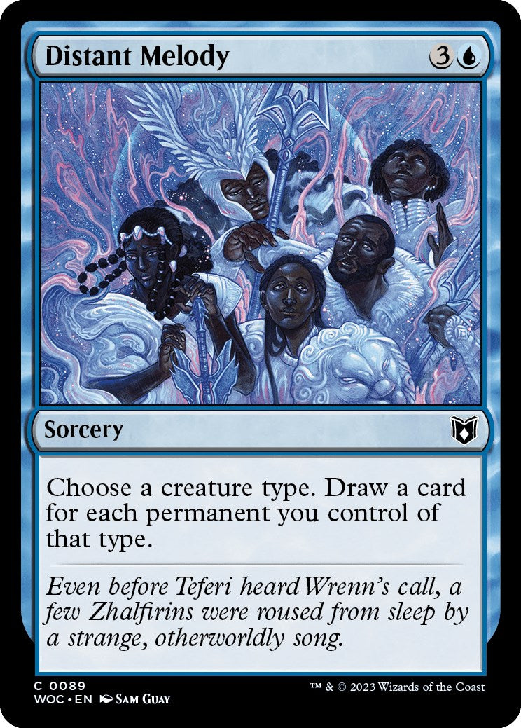 Distant Melody [Wilds of Eldraine Commander] | Odin's Place