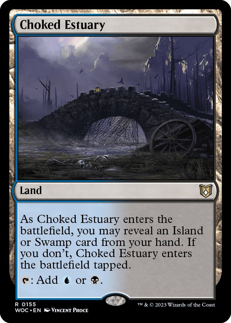 Choked Estuary [Wilds of Eldraine Commander] | Odin's Place