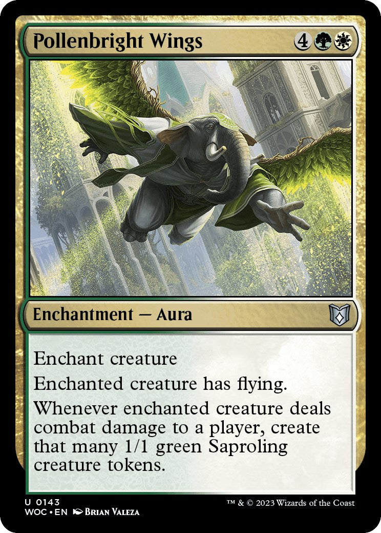 Pollenbright Wings [Wilds of Eldraine Commander] | Odin's Place