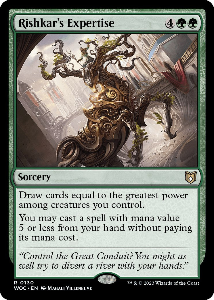 Rishkar's Expertise [Wilds of Eldraine Commander] | Odin's Place