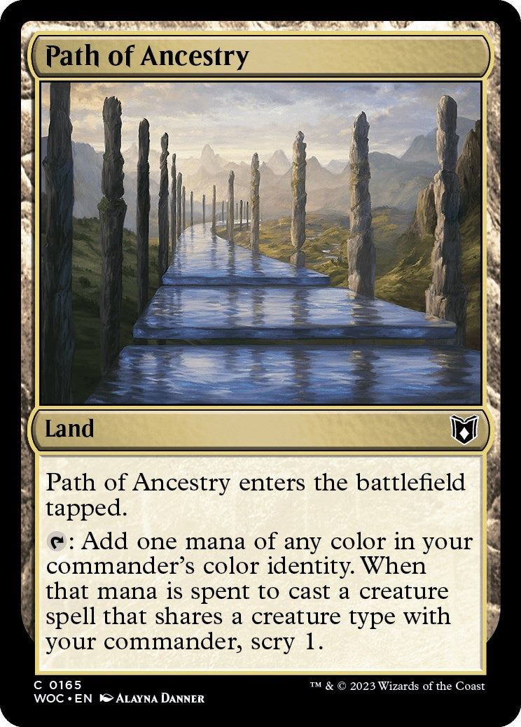 Path of Ancestry [Wilds of Eldraine Commander] | Odin's Place