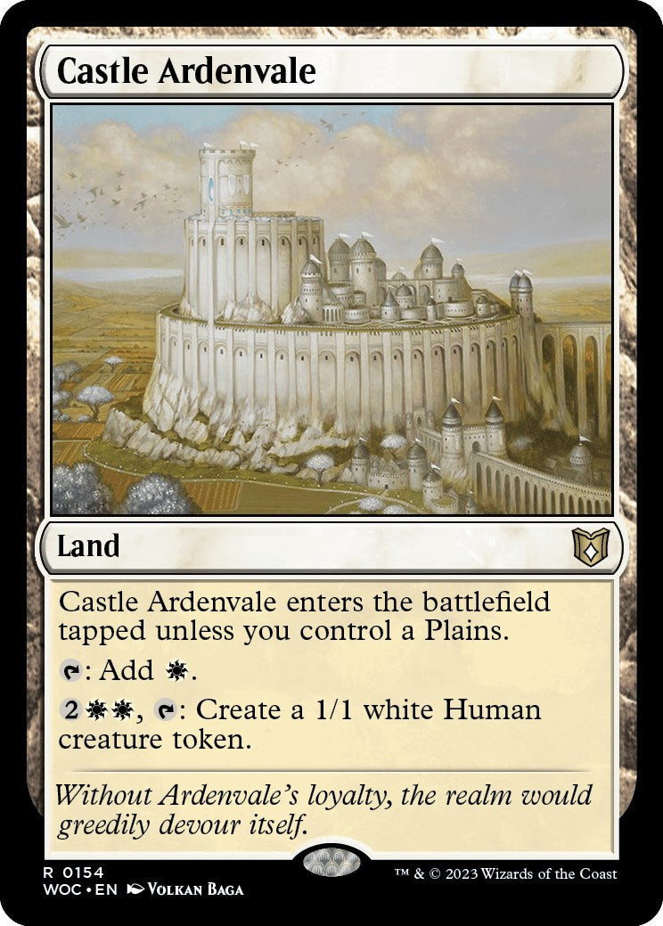 Castle Ardenvale [Wilds of Eldraine Commander] | Odin's Place