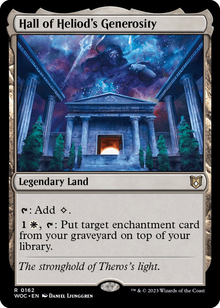 Hall of Heliod's Generosity [Wilds of Eldraine Commander] | Odin's Place