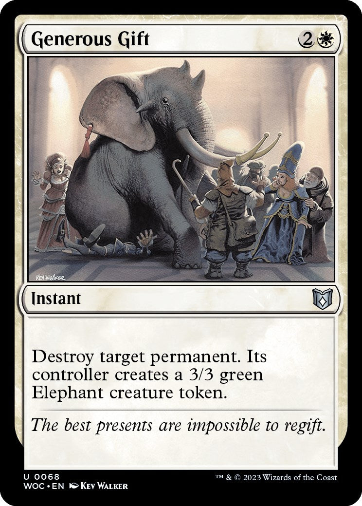 Generous Gift [Wilds of Eldraine Commander] | Odin's Place