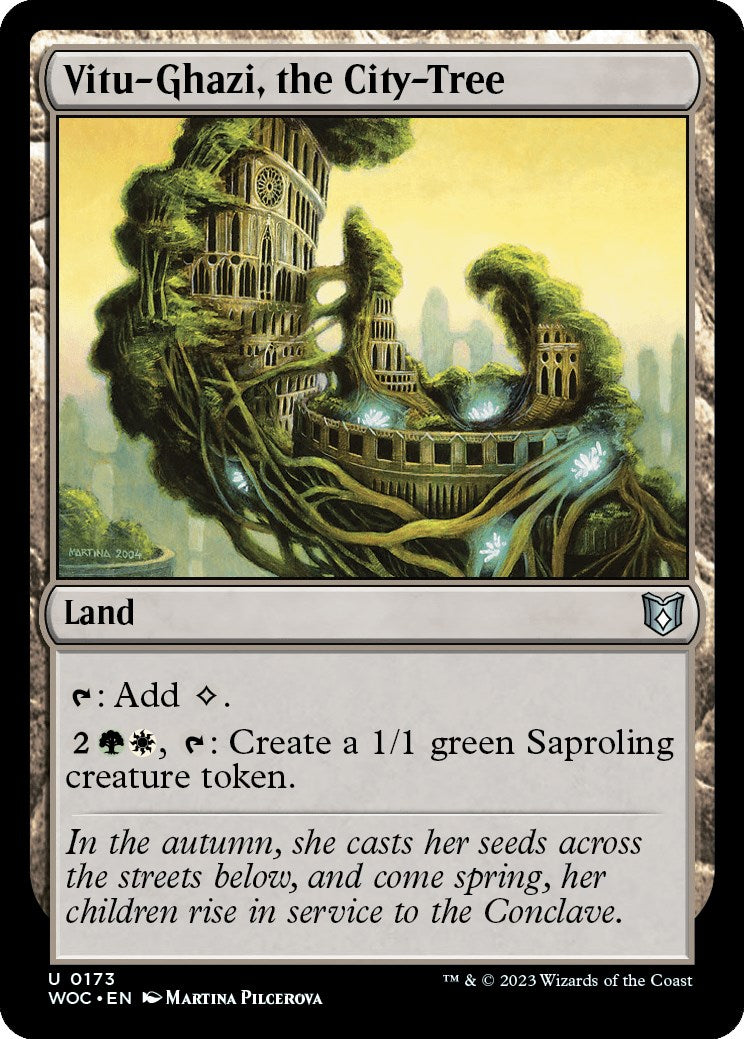Vitu-Ghazi, the City-Tree [Wilds of Eldraine Commander] | Odin's Place