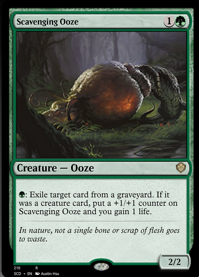 Scavenging Ooze [Starter Commander Decks] | Odin's Place