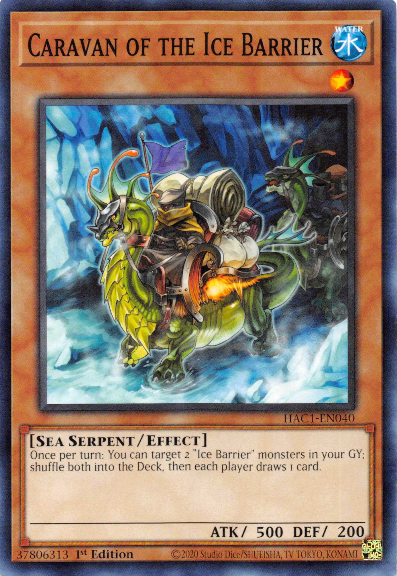 Caravan of the Ice Barrier [HAC1-EN040] Common | Odin's Place