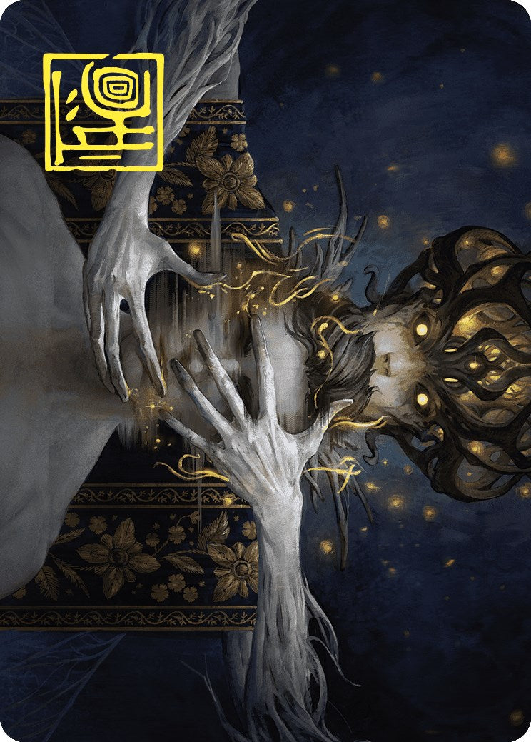 Ego Drain Art Card (Gold-Stamped Signature) [Wilds of Eldraine Art Series] | Odin's Place