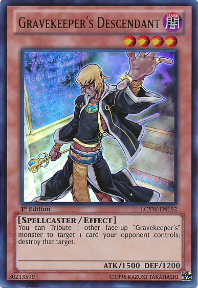 Gravekeeper's Descendant [LCYW-EN192] Ultra Rare | Odin's Place