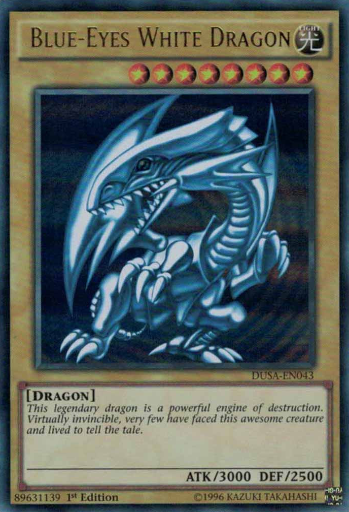 Blue-Eyes White Dragon [DUSA-EN043] Ultra Rare | Odin's Place