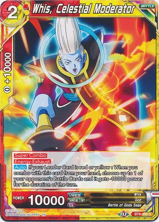 Whis, Celestial Moderator (BT9-096) [Universal Onslaught] | Odin's Place