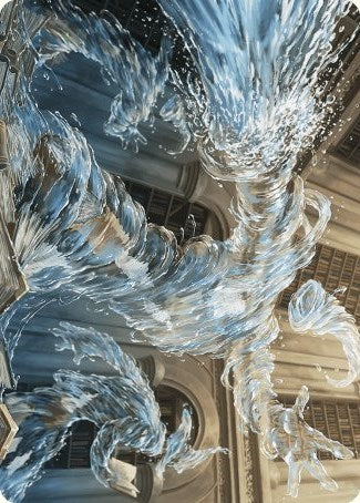 Splashy Spellcaster Art Card [Wilds of Eldraine Art Series] | Odin's Place