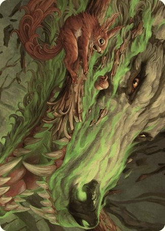 Leaping Ambush Art Card [Wilds of Eldraine Art Series] | Odin's Place