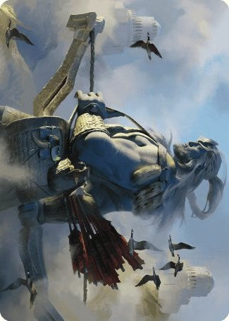 Skybeast Tracker Art Card [Wilds of Eldraine Art Series] | Odin's Place