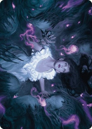 Neva, Stalked by Nightmares Art Card [Wilds of Eldraine Art Series] | Odin's Place